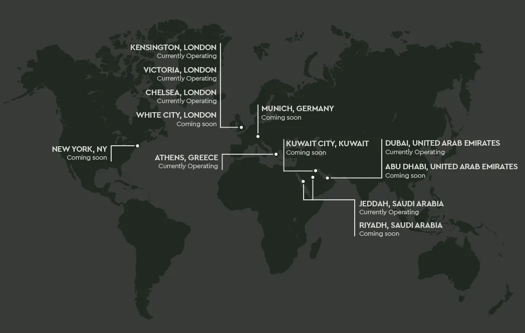 KARVE territories around the world