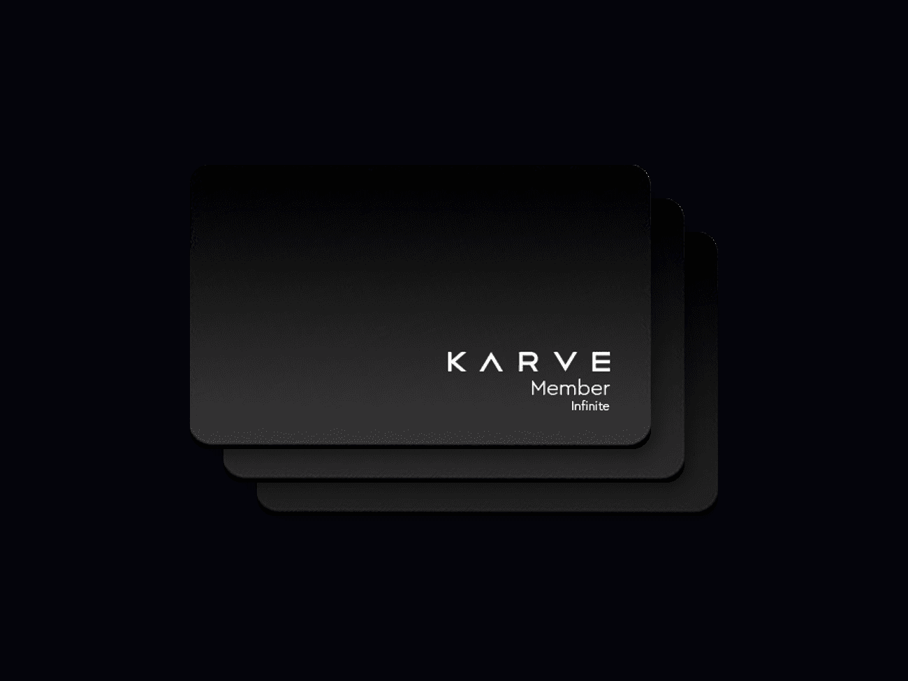 KARVE membership cards